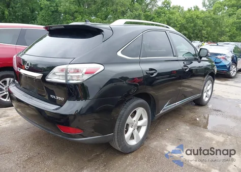 2010 Lexus Rx 350 from USA, damaged, VIN 2T2BK1BA0AC065402
